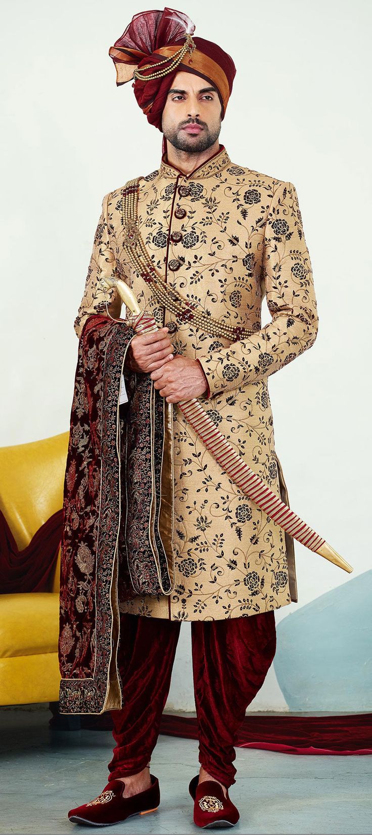 Wedding Outfit For Groom Indian 2021