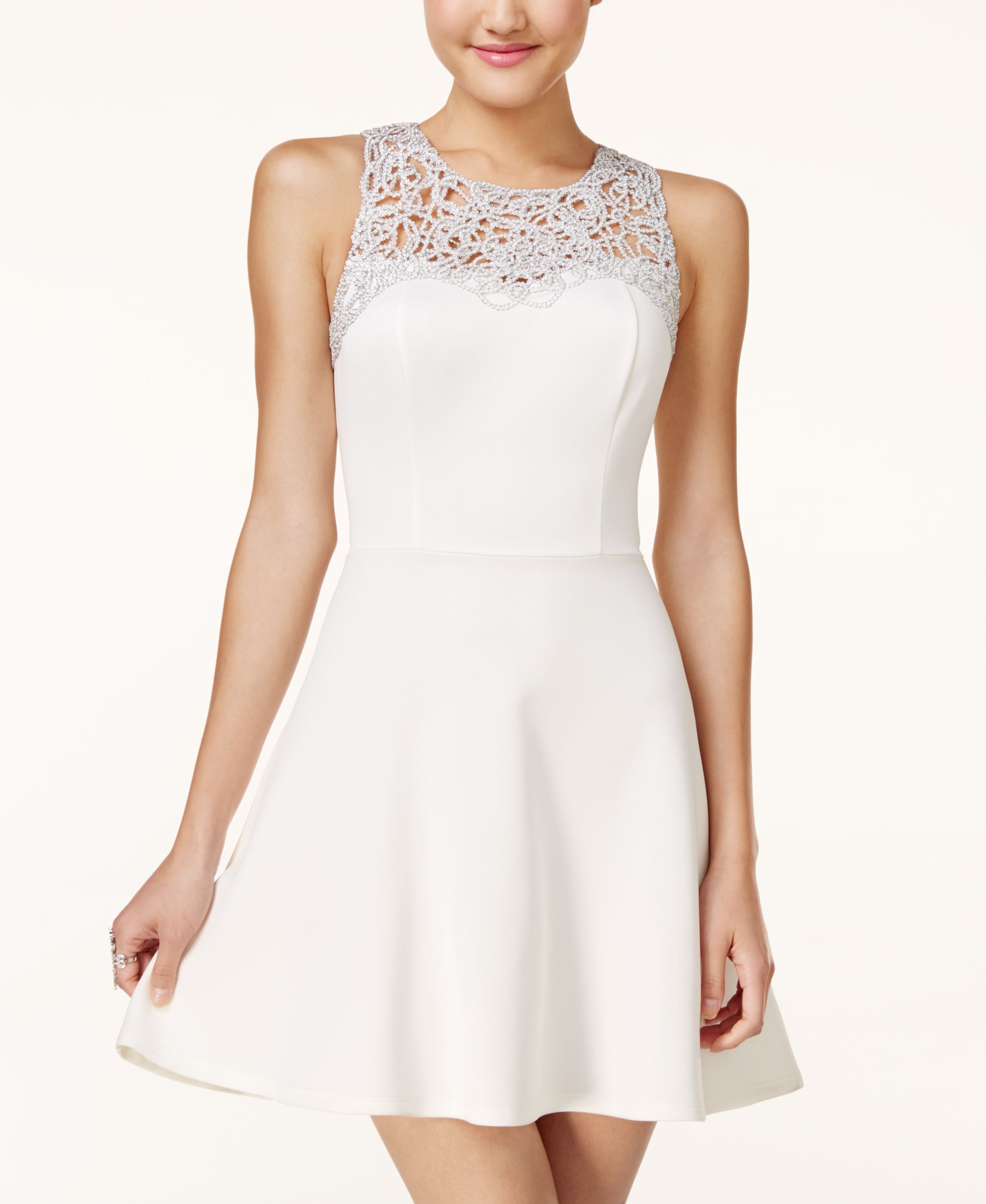 White Dresses For Juniors Formal 2021