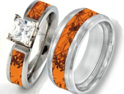 Cheap Camo Wedding Ring Sets 2021