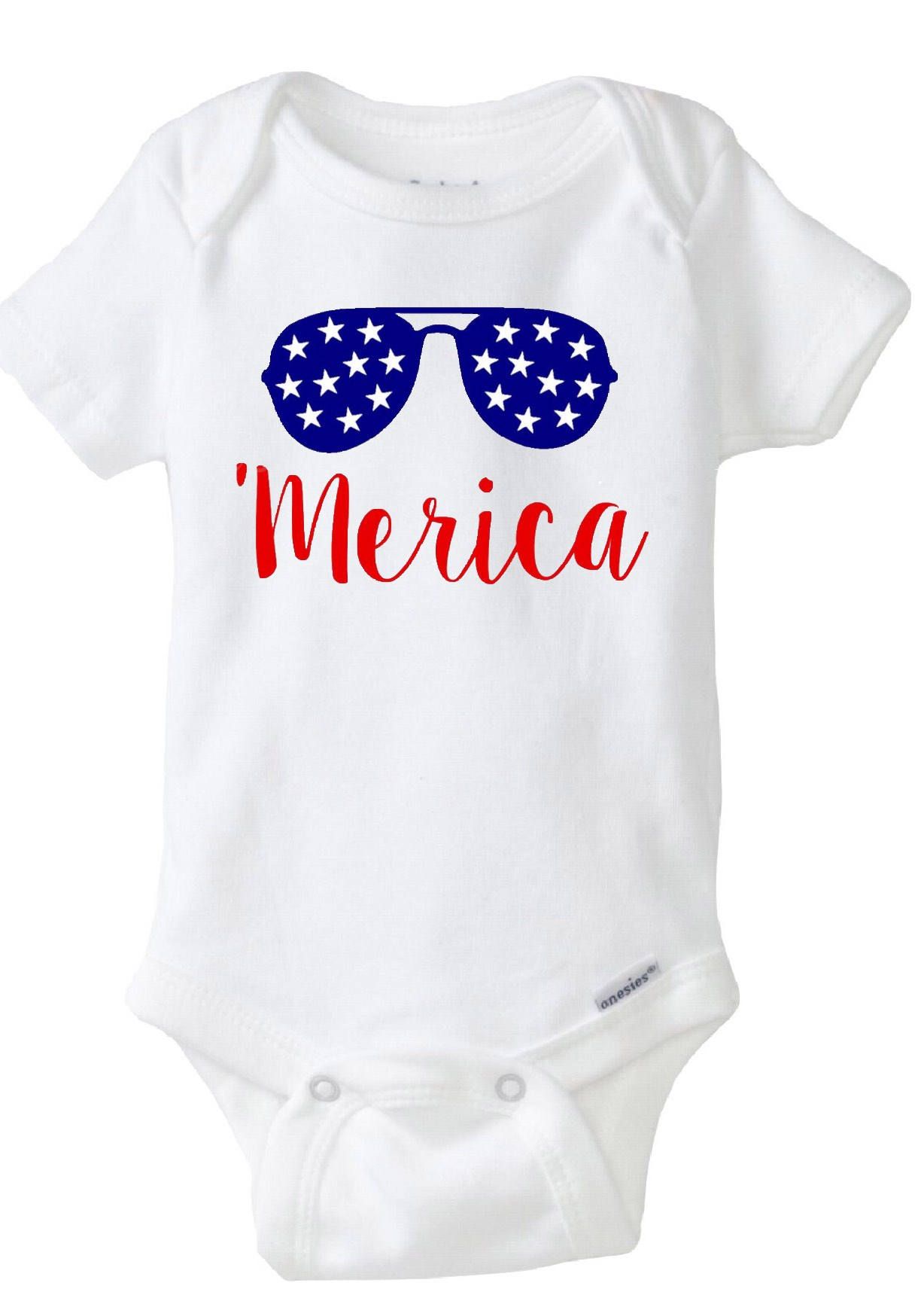 Baby Boy 4th Of July Outfit 0-3 Months