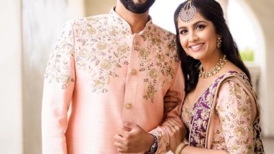Traditional Couples Matching Outfits For Indian Weddings
